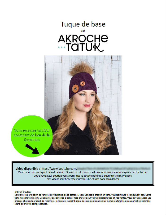 Crochet pattern - Amos