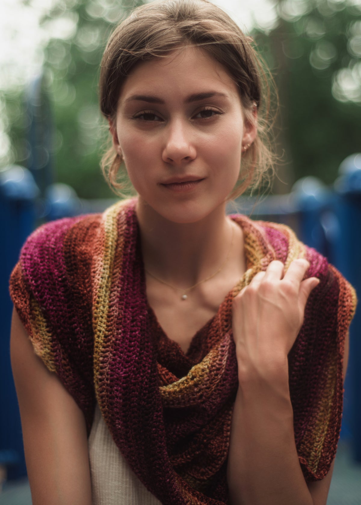 Delta shawl — Crochet pattern