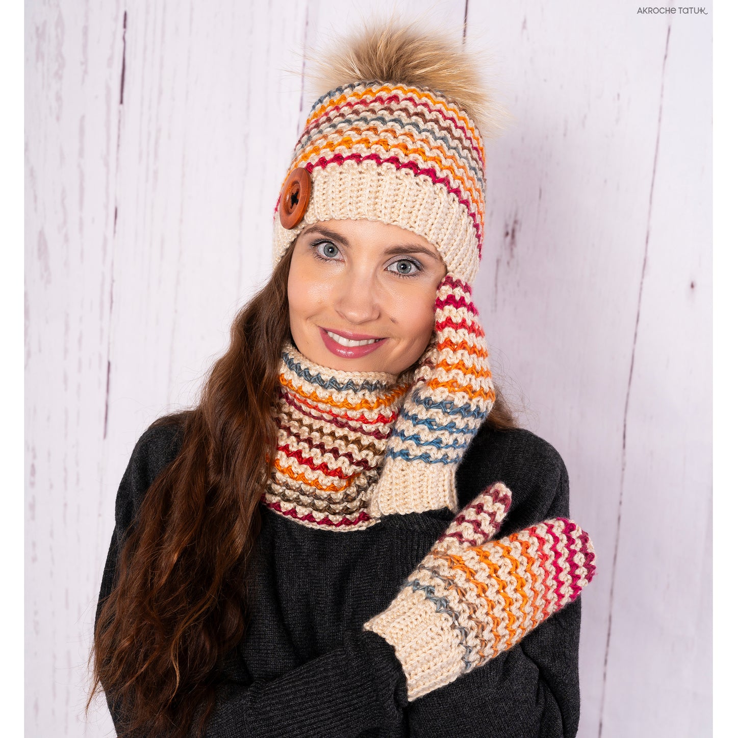 Patron au crochet - Hudson (tuque et cache-cou)