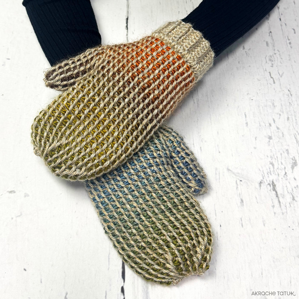 Tunisian Crochet pattern - Illusion