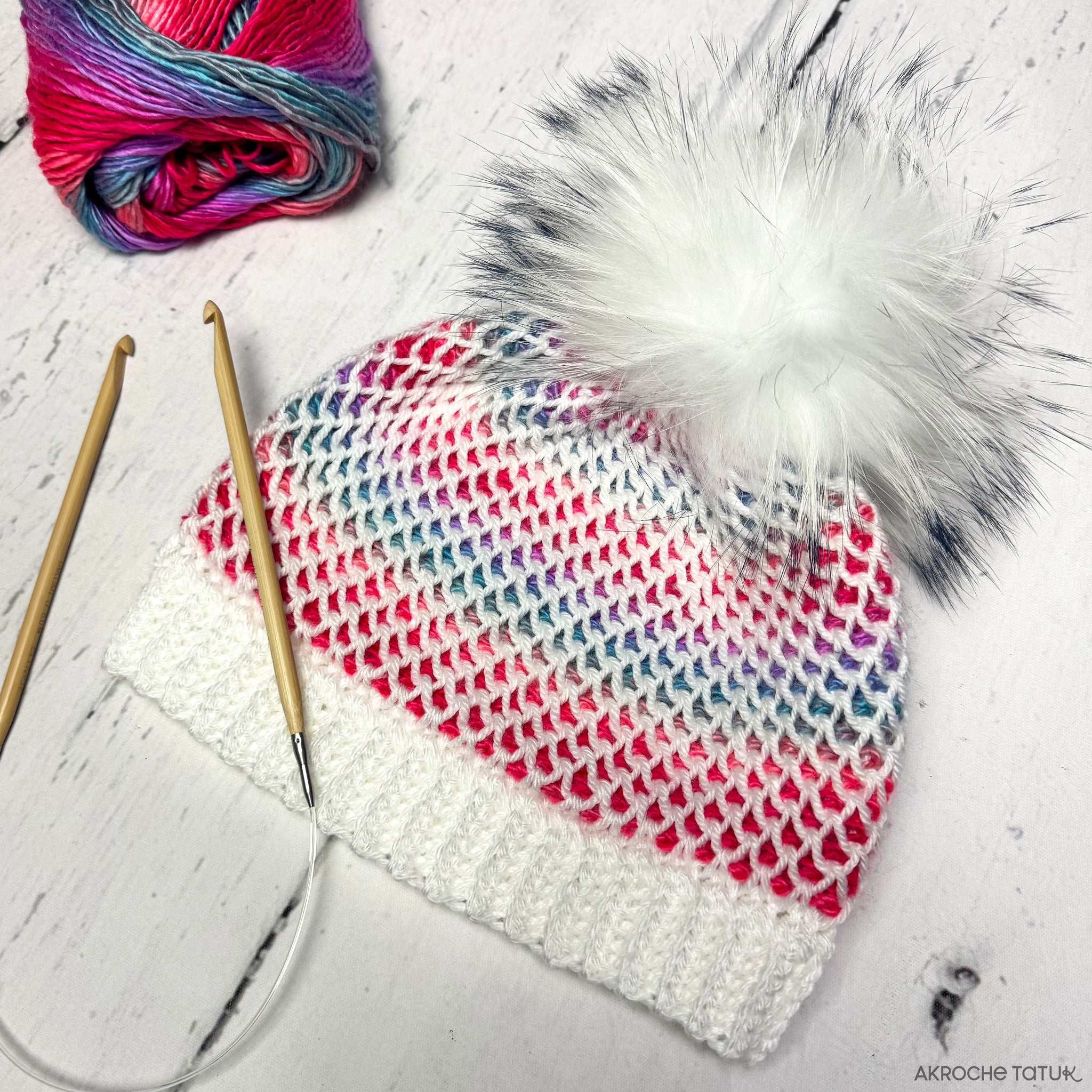 Tunisian Crochet pattern - Narvik