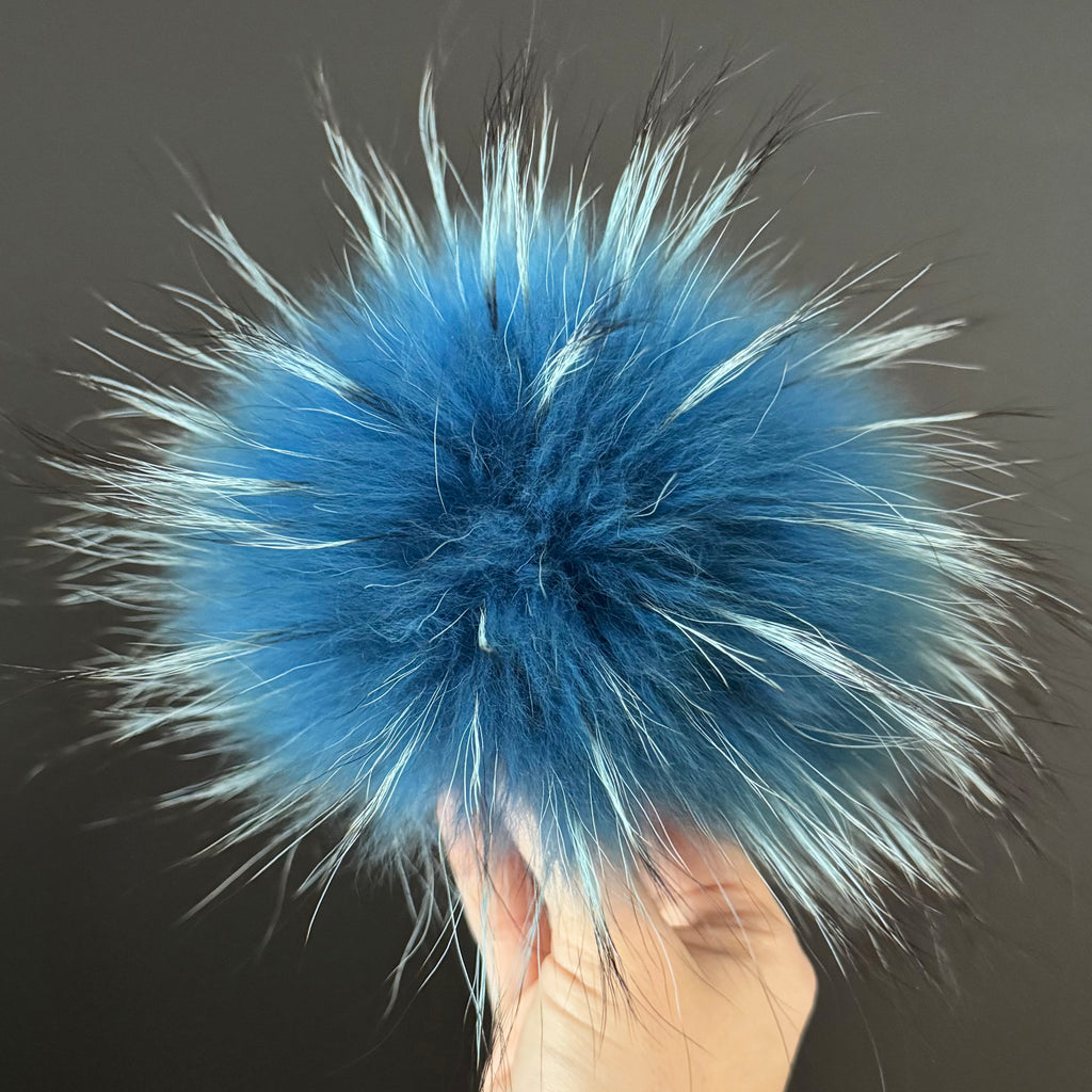 Pompon - Bleu clair