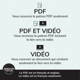 Patron au crochet - Amos