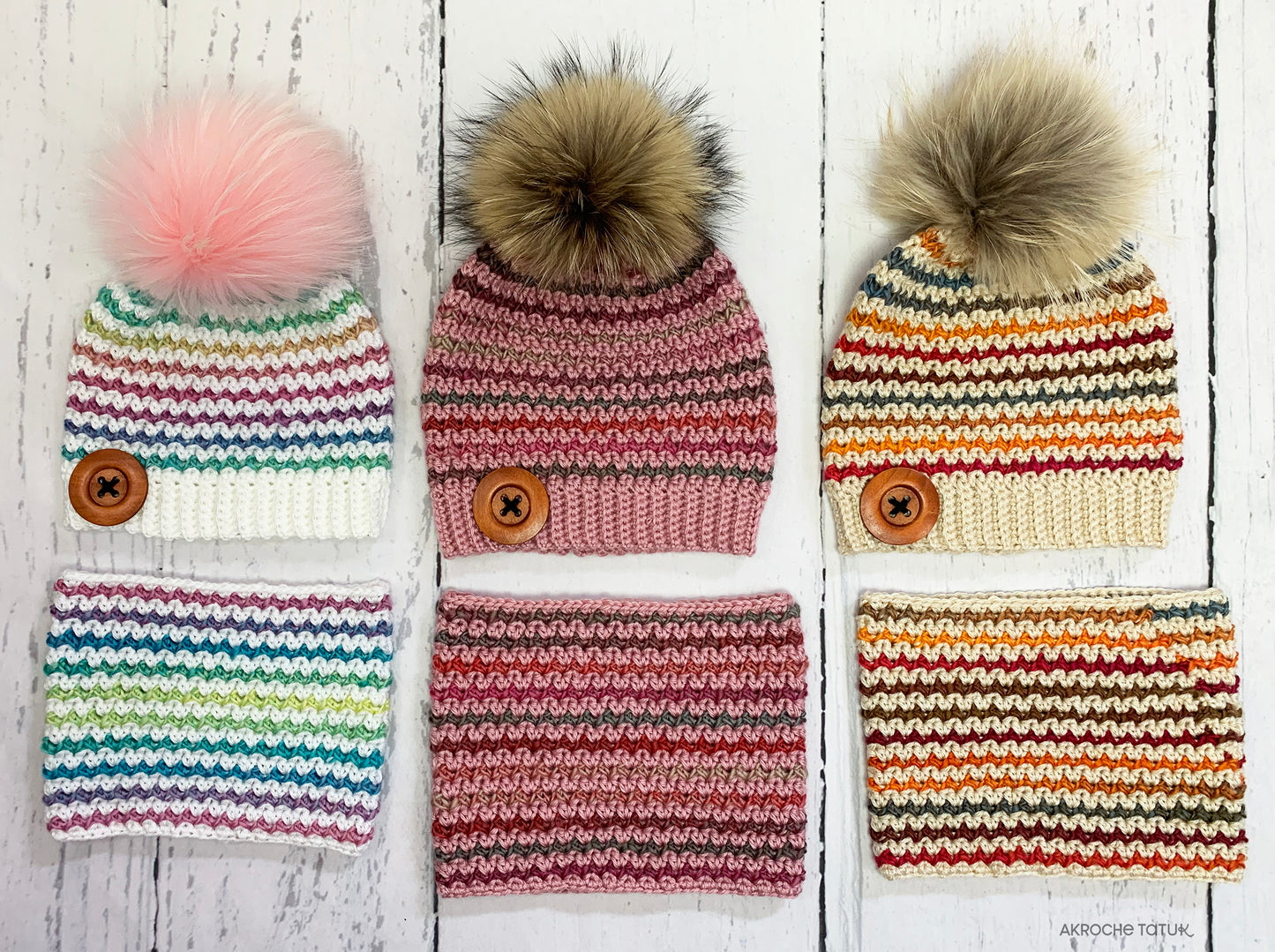 Patron au crochet - Hudson (tuque et cache-cou)