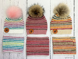 Patron au crochet - Hudson (tuque et cache-cou)