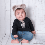 Bear and cat hat — Crochet pattern