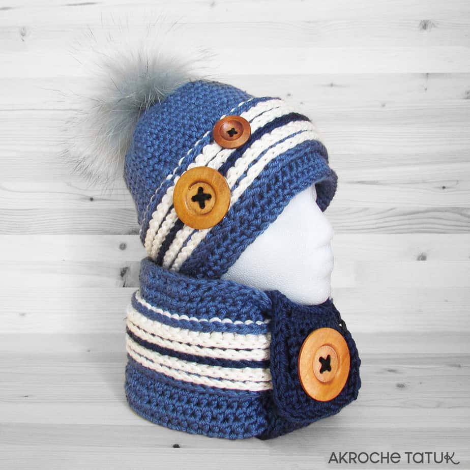 Patron au crochet - Ensemble Alaska