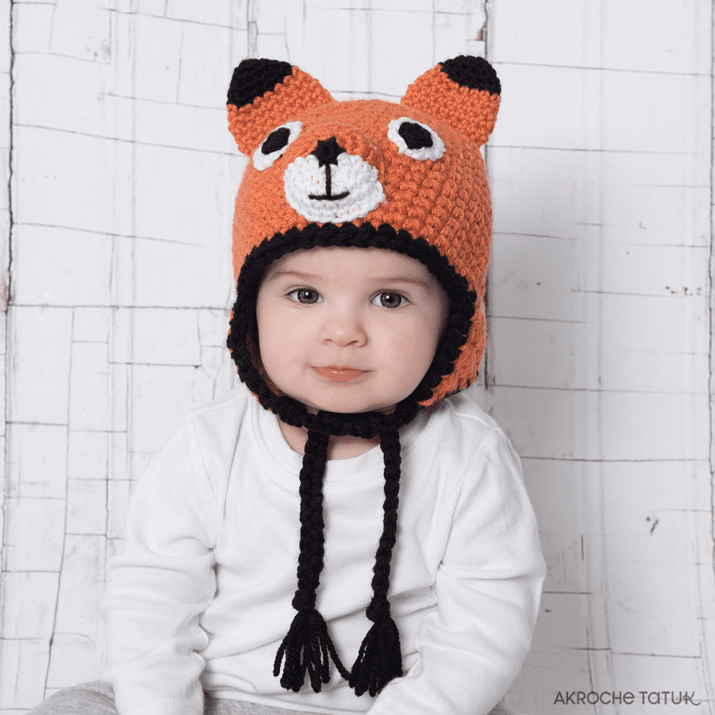 Fox hat — Crochet pattern