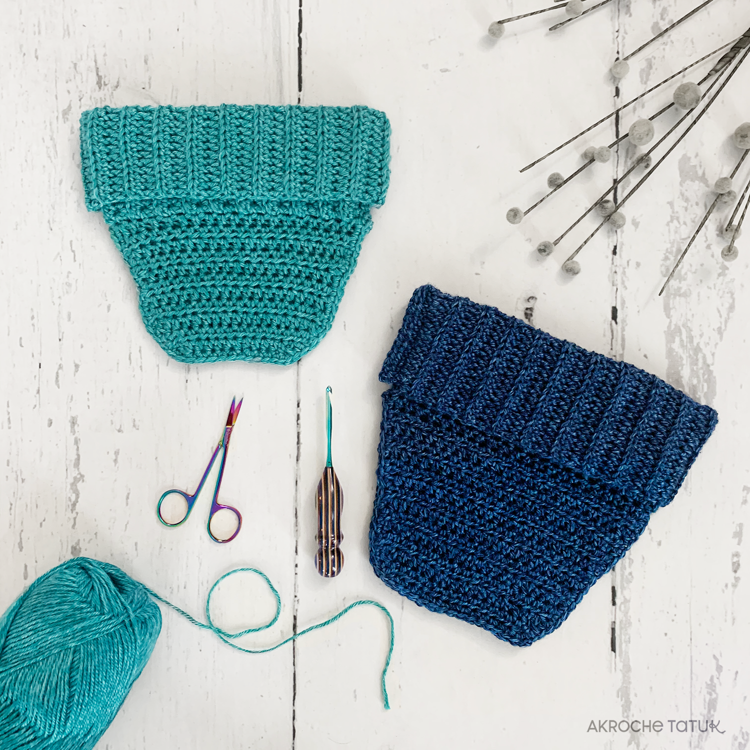 Flokon and Kashkou - Crochet pattern