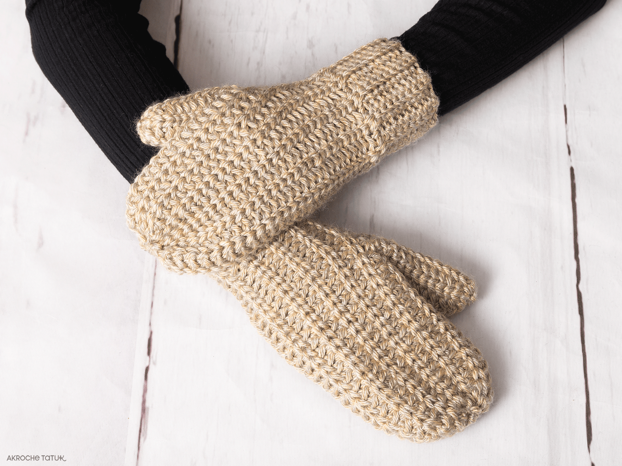 Patron au crochet - Mitaines Norvège