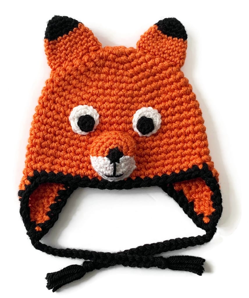Fox hat — Crochet pattern